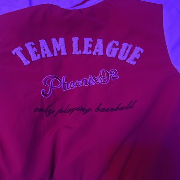 Baby Lether men’s jacket Zara red and white - Picture 4 of 4